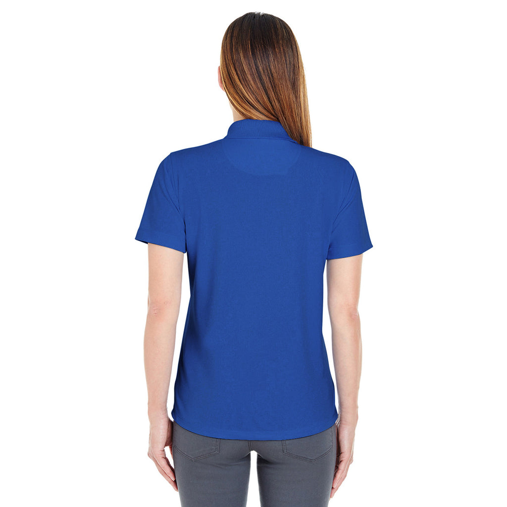 UltraClub Women's Cobalt Cool & Dry Stain-Release Performance Polo