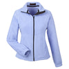 UltraClub Women's Lilac Iceberg Fleece Full-Zip Jacket