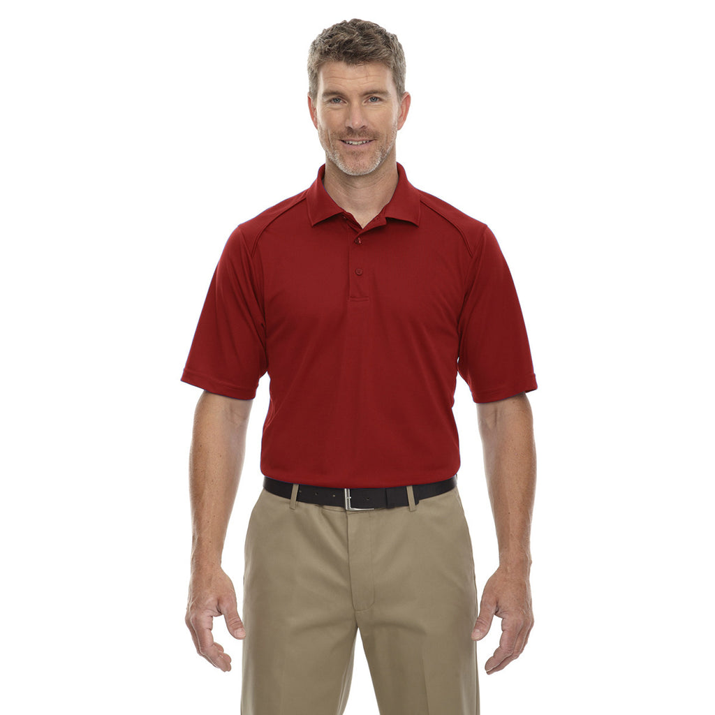 Extreme Men's Classic Red Eperformance Shield Snag Protection Short-Sleeve Polo