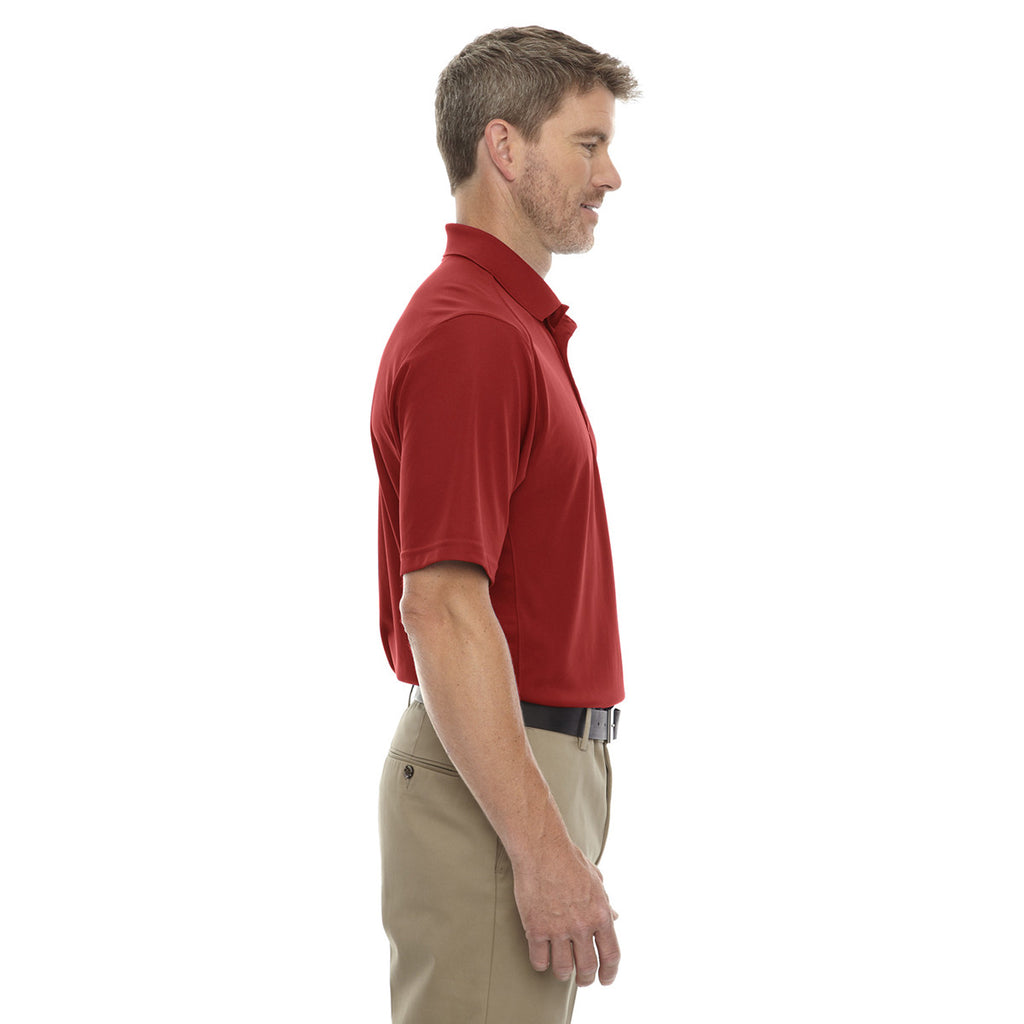 Extreme Men's Classic Red Eperformance Shield Snag Protection Short-Sleeve Polo