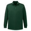 Extreme Men's Forest Green Eperformance Snag Protection Long-Sleeve Polo