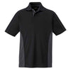Extreme Men's Black Eperformance Fuse Snag Protection Plus Colorblock Polo