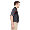 Extreme Men's Black/Classic Red Eperformance Strike Colorblock Snag Protection Polo