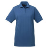 UltraClub Women's Baby Blue Classic Pique Polo