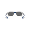 Under Armour Shiny White UA Igniter 2.0 With Blue Mirror Lens