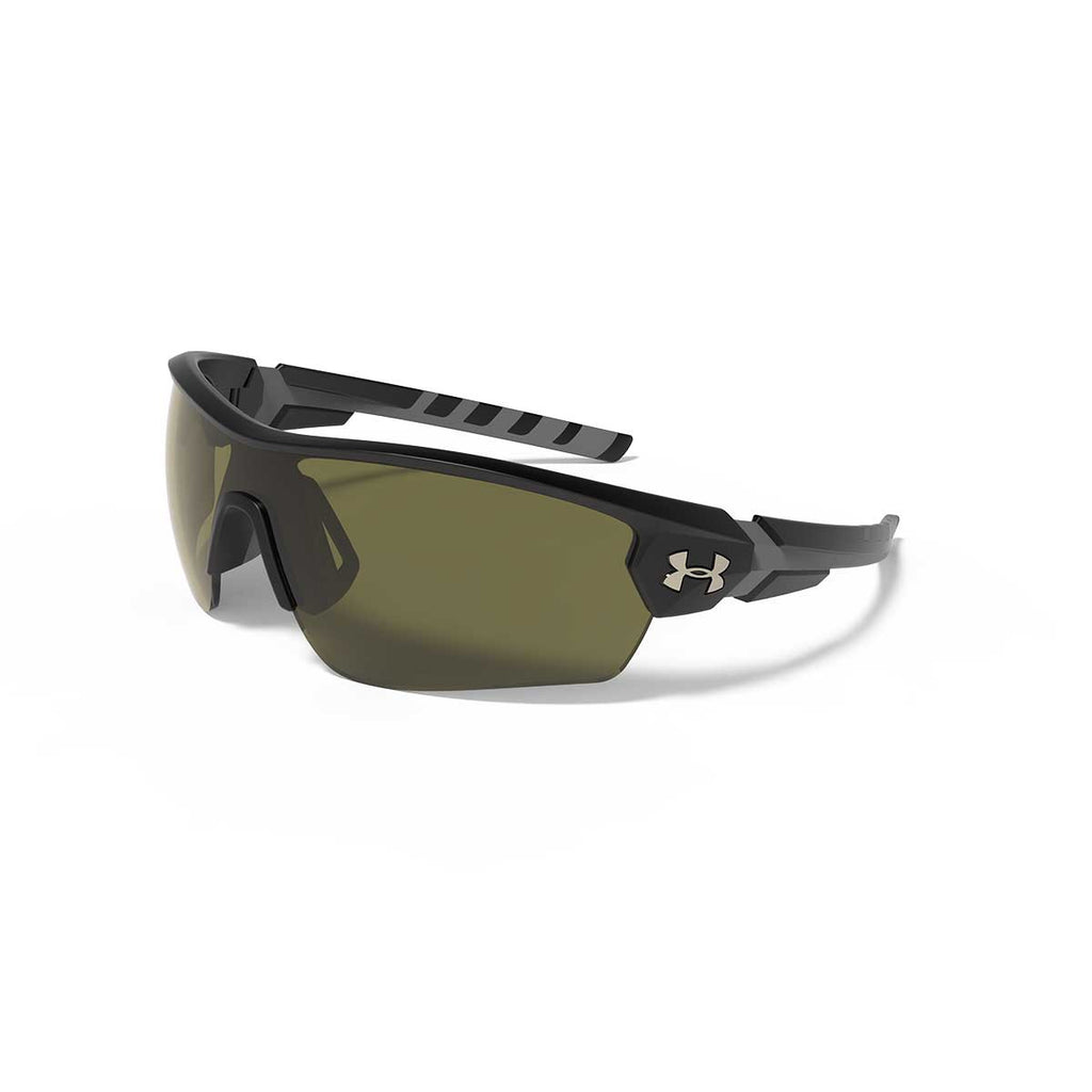 Under Armour Satin Black UA Rival With Game Day Mirror Lens