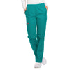 Dickies Women's Teal Blue EDS Signature Natural Rise Pull-On Pant