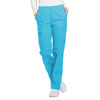 Dickies Women's Turquoise EDS Signature Natural Rise Pull-On Pant