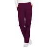 Dickies Women's Wine EDS Signature Natural Rise Pull-On Pant