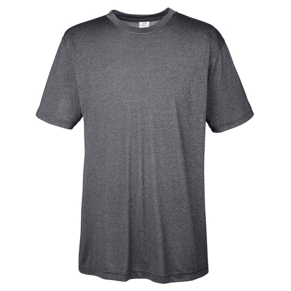 heathered black t shirt
