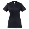 UltraClub Women's Black Cool & Dry Basic Performance T-Shirt