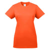 UltraClub Women's Bright Orange Cool & Dry Basic Performance T-Shirt