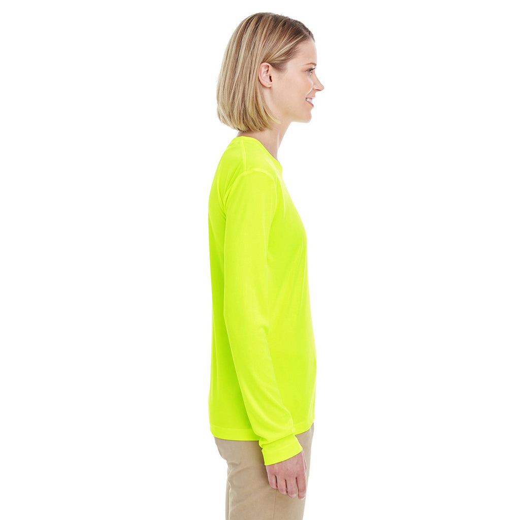 Balance Collection Activewear T Shirt Women's Large L Neon Yellow Short  Sleeves