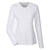 UltraClub Women's White Cool & Dry Performance Long-Sleeve Top