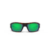 Under Armour Shiny Tortoise UA Force Storm Polarized With Brown/Green Mirror Lens
