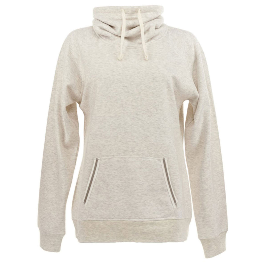 America Women's Ash Relay Cowlneck Sweatshirt