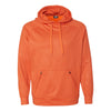 J. America Men's Orange Volt Polyester Hooded Pullover Sweatshirt