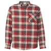 Weatherproof Men's Black/Red Vintage Brushed Flannel Long Sleeve Shirt