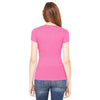 Bella + Canvas Women's Berry Sheer Mini Rib Short-Sleeve T-Shirt