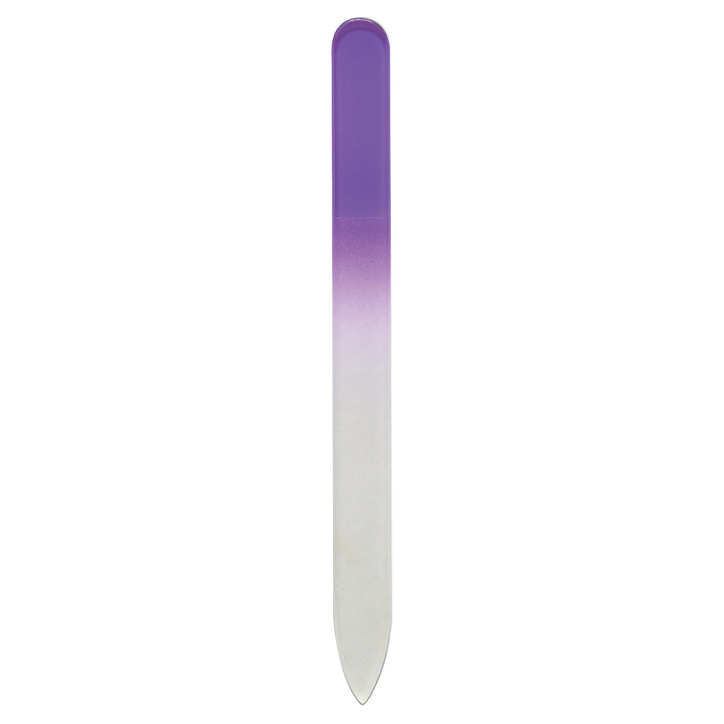 HIT Purple Glass Nail File in Sleeve