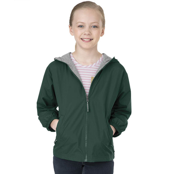 Veste Charles River Apparel 8720 – Jeune Garçon 18-20 – Violette – NEUF