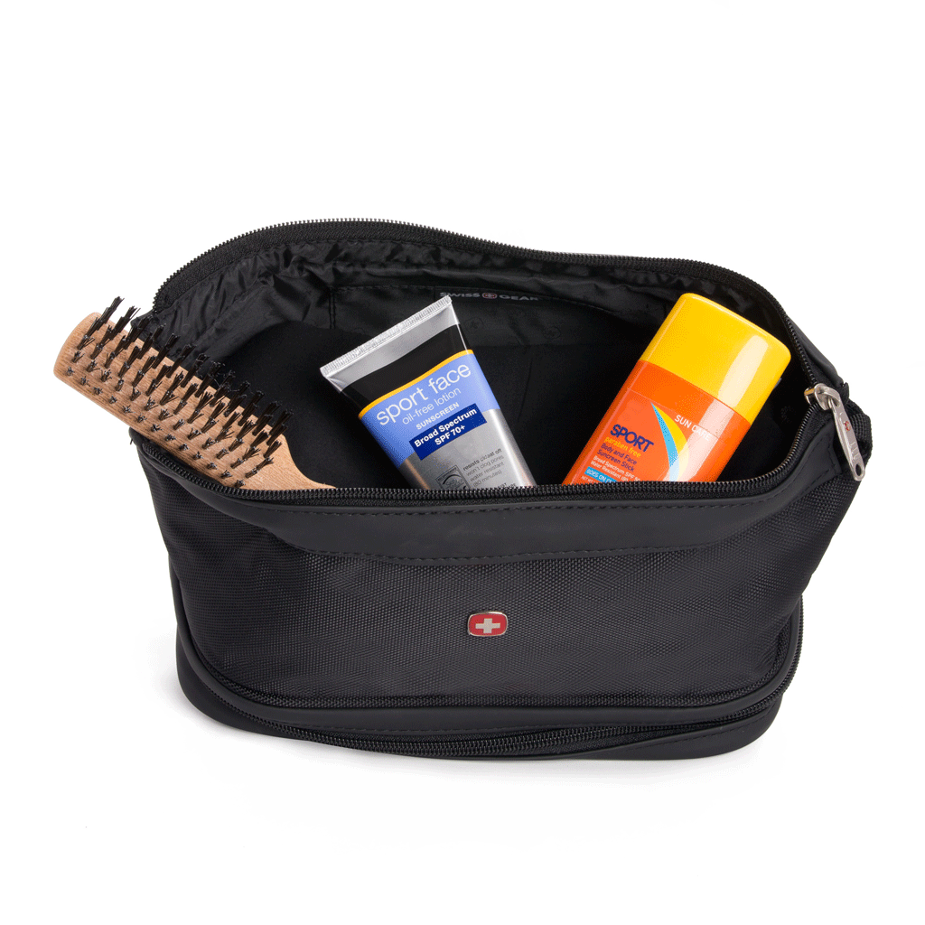 Swissgear Black Deluxe Framed Toiletry Kit