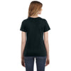 Anvil Women's Black Lightweight T-Shirt