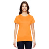 Anvil Women's Neon Orange Lightweight T-Shirt