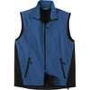 North End Men's Regata Blue Three-Layer Light Bonded Performance Vest