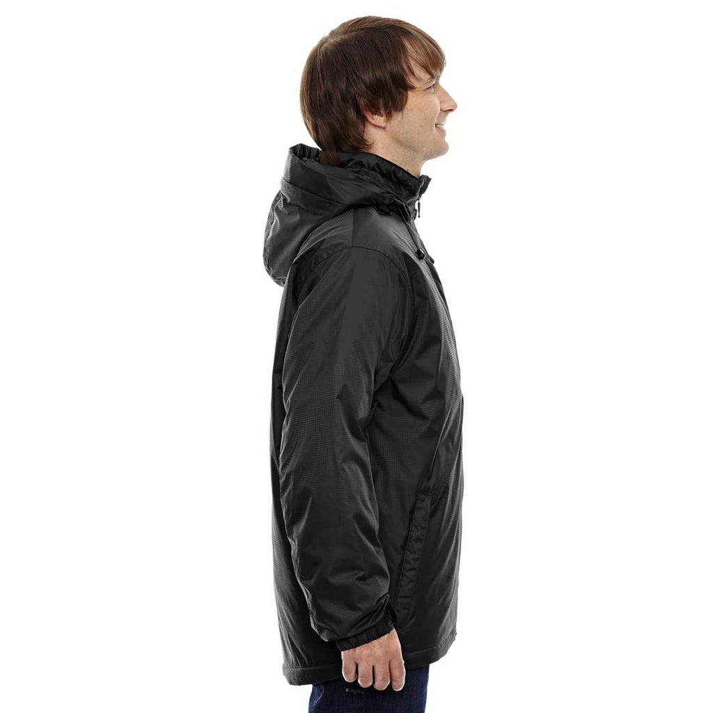 North End Men's Black Insulated Jacket