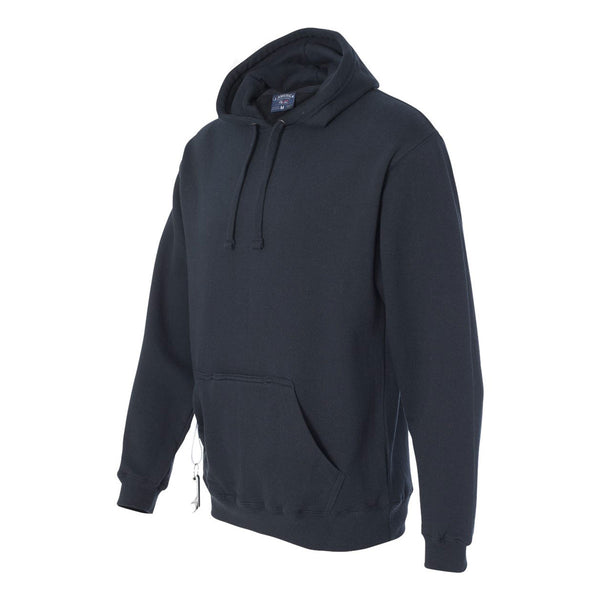 J. America Men's Tailgate Hoodie - Fleece Sweatshirt With Beverage Pocket