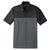 Nike Men's Black/Anthracite Dri-Fit Colorblock Micro Pique Polo