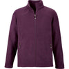 North End Men's Mulberry Purple Voyage Fleece Jacket