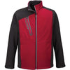 North End Men's Classic Red Terrain Colorblock with Embossed Print