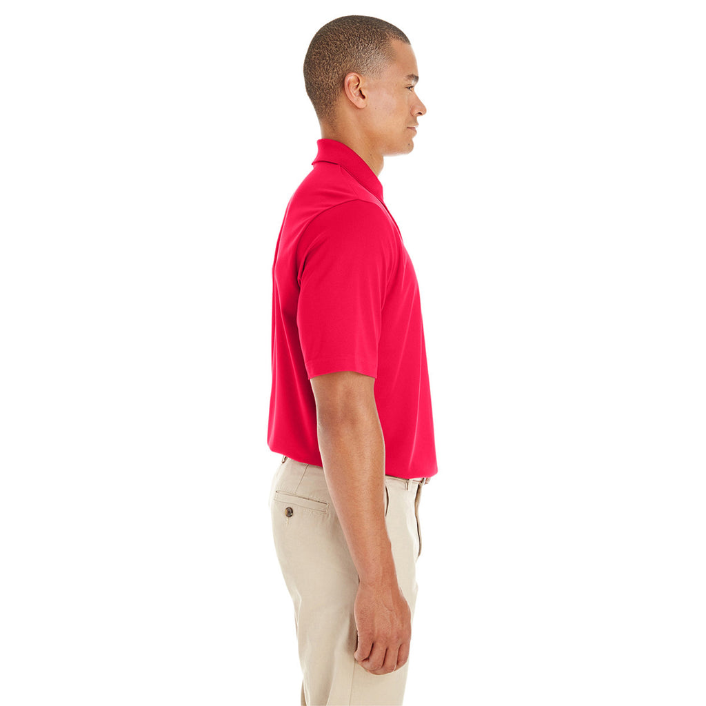 Core 365 Men's Classic Red Origin Performance Pique Polo with Pocket