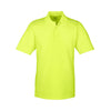 Core 365 Men's Safety Yellow Radiant Performance Pique Polo