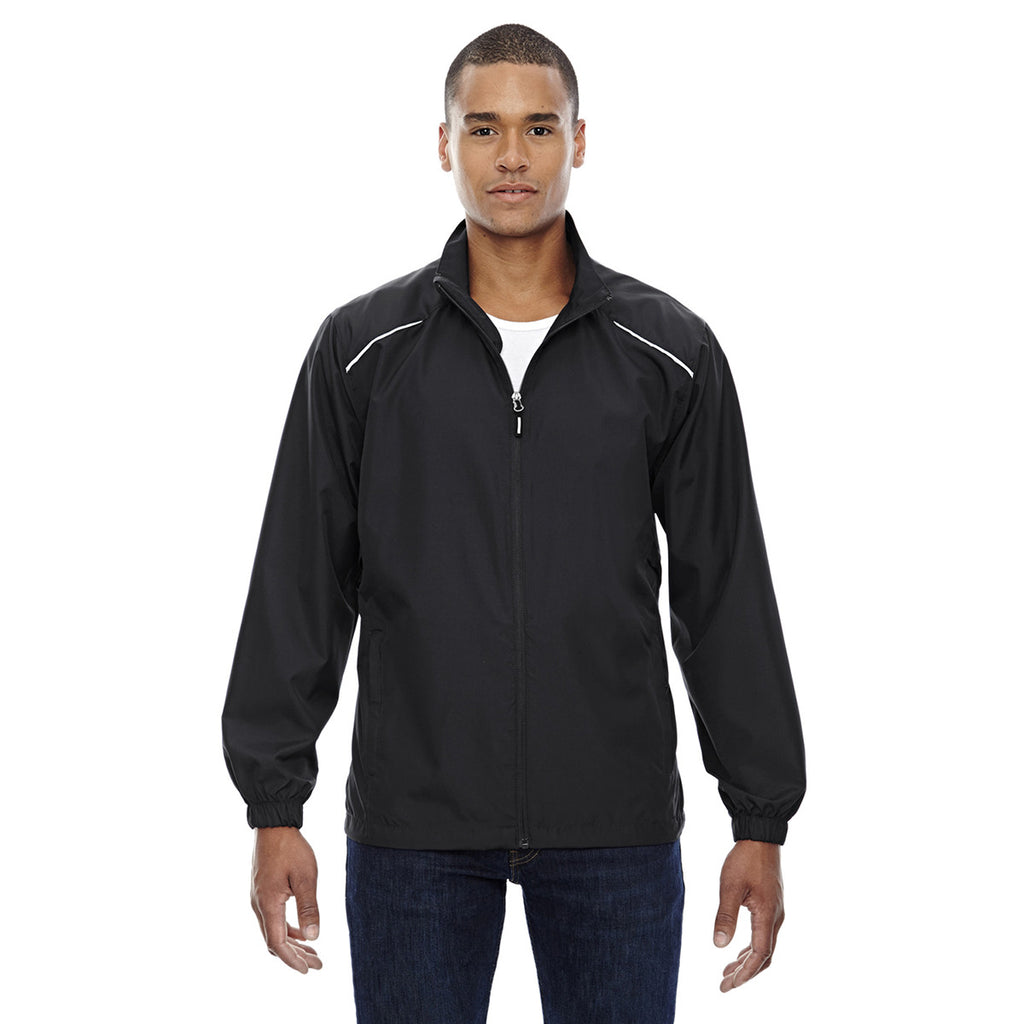 Core 365 Men's Black Motivate Unlined Lightweight Jacket