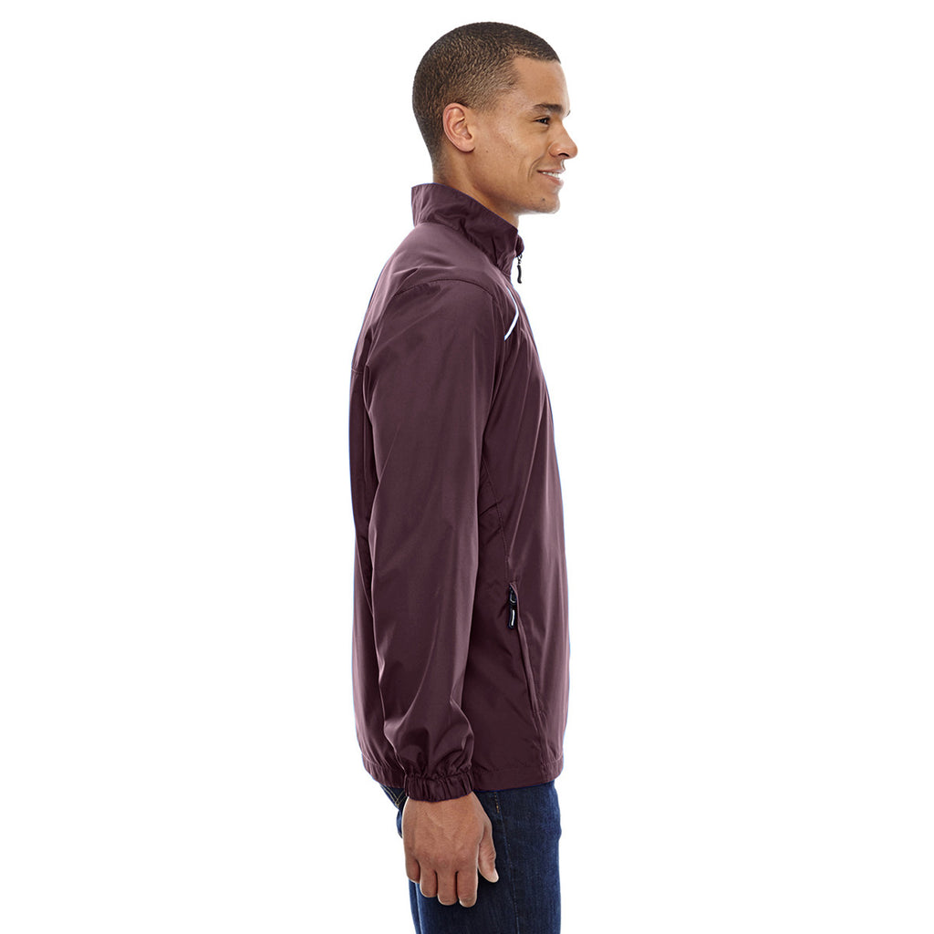 Core 365 Men's Burgundy Motivate Unlined Lightweight Jacket