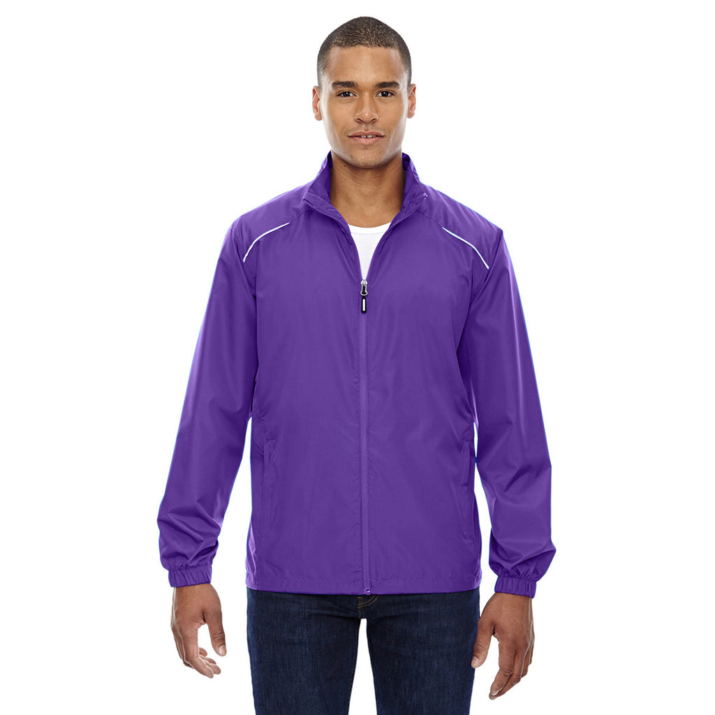 Core 365 Men's Campus Purple Motivate Unlined Lightweight Jacket