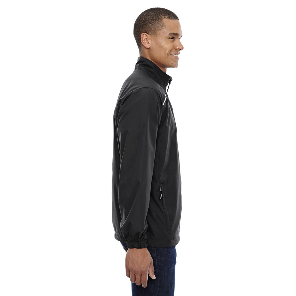 Core 365 Men's Black Tall Motivate Unlined Lightweight Jacket