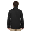 Core 365 Men's Black Tall Cruise Two-Layer Fleece Bonded Soft Shell Jacket