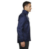 Core 365 Men's Classic Navy Climate Seam-Sealed Lightweight Variegated Ripstop Jacket