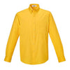 Core 365 Men's Campus Gold Operate Long-Sleeve Twill Shirt