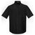 Core 365 Men's Black Optimum Short-Sleeve Twill Shirt