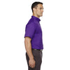 Core 365 Men's Campus Purple Optimum Short-Sleeve Twill Shirt