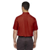 Core 365 Men's Classic Red Optimum Short-Sleeve Twill Shirt