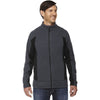 North End Men's Carbon Generate Textured Fleece Jacket
