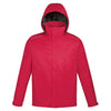 Core 365 Men's Classic Red Region 3-in-1 Jacket with Fleece Liner