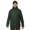 Core 365 Men's Forest Green Region 3-in-1 Jacket with Fleece Liner