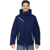 North End Men's Night Rivet Textured Twill Insulated Jacket